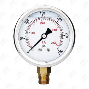 Manómetro con Glicerina 0 - 300 PSI