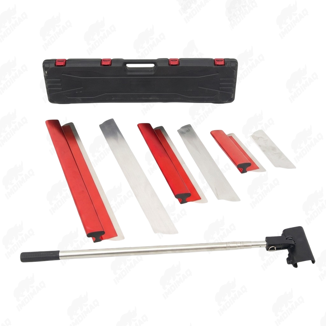Kit de 3 Paletas Empastadoras 60/80/100 cm con Extensión 2M | Acabado Profesional de Paredes - Imagen 2