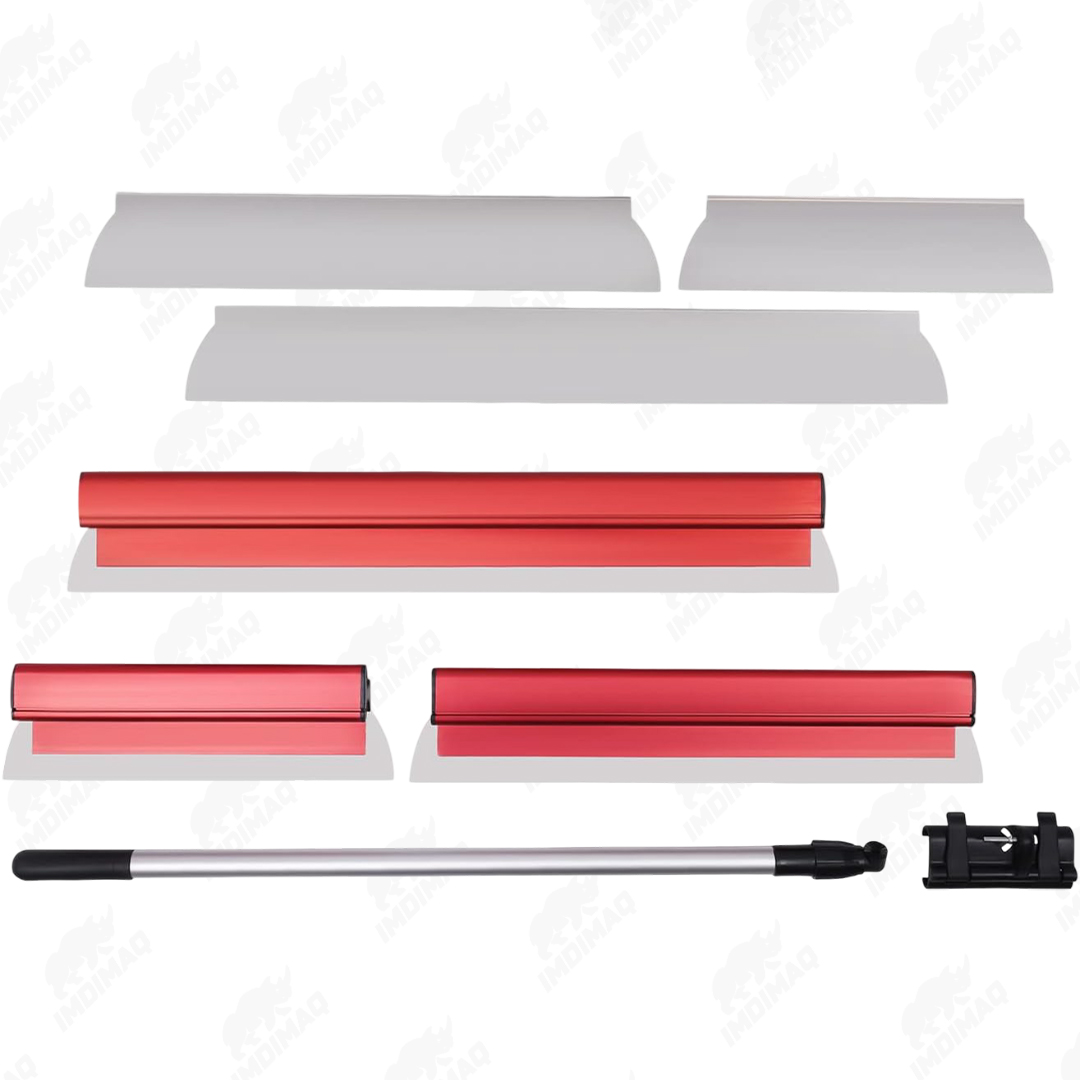 Kit de 3 Paletas Empastadoras 60/80/100 cm con Extensión 2M | Acabado Profesional de Paredes - Imagen 3