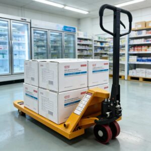 Estoca Hidráulica Manual 2 Toneladas | Montacargas Apilador de Pallets | Altura 85 mm