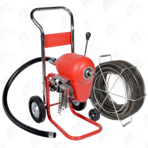 Desatorador Eléctrico de Tuberías D200A 1100W – Máquina Destapadora Profesional con Cable de 18m