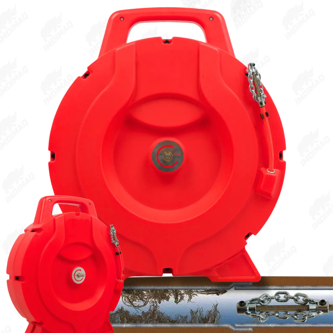 Desatorador Portátil D-506 para Tuberías 2” | Máquina Destapadora Compacta con Cable 15m - Imagen 2
