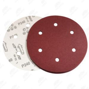 Discos de Lija #240 - Ø220 mm para Lijadora de Pared – 100 Unidades