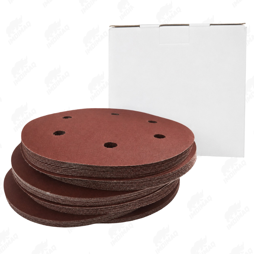 Discos de Lija #320 - Ø220 mm para Lijadora de Pared – 100 Unidades - Imagen 3