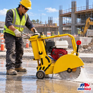 Cortador de Concreto 15"-20" con Motor Honda 13 HP