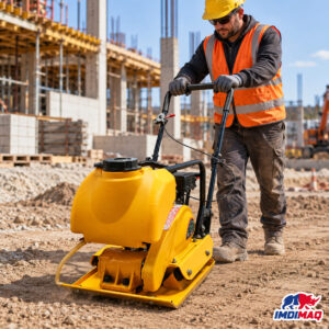 Plancha Compactadora Vibratoria a Gasolina 5.5 HP - Honda