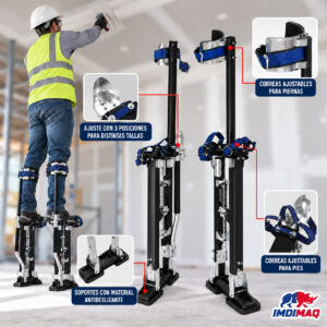 Zancos Extensión para Piernas de 60 a 104 cm