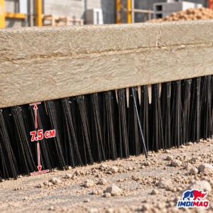 Escobillón Nylon para Hormigón 120 x 3 cm + Extensión regulable de 2 M